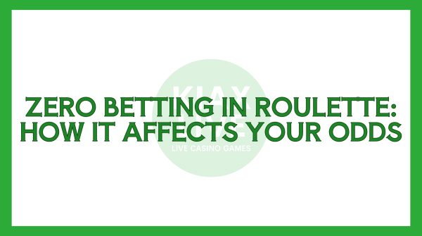 Zero Betting in Roulette